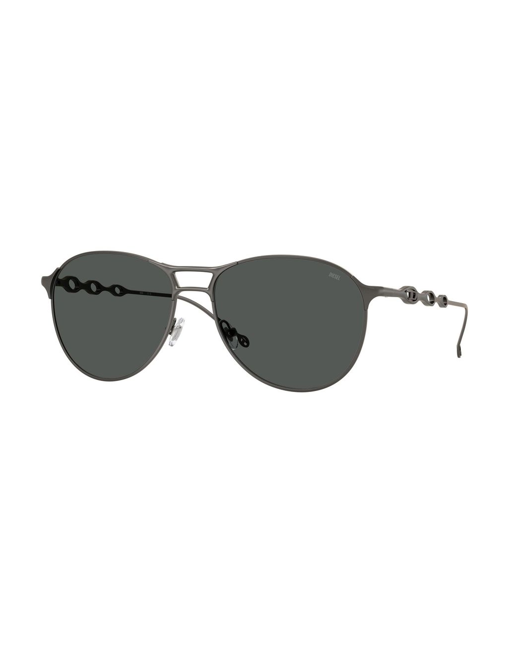 DIESEL Black Dl1009 100987 Sunglasses Metal Pantos Normal