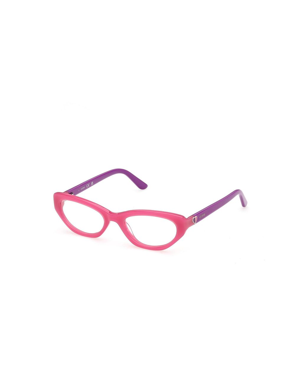 Guess Black Gu50395 74 Optical Frames Acetate Round Normal