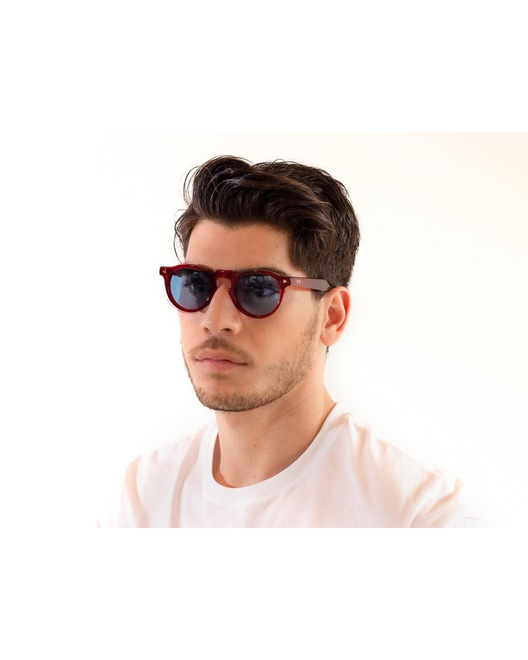 Xlab Red Hokkaido Sunglasses Acetate Light Pantos Polarized