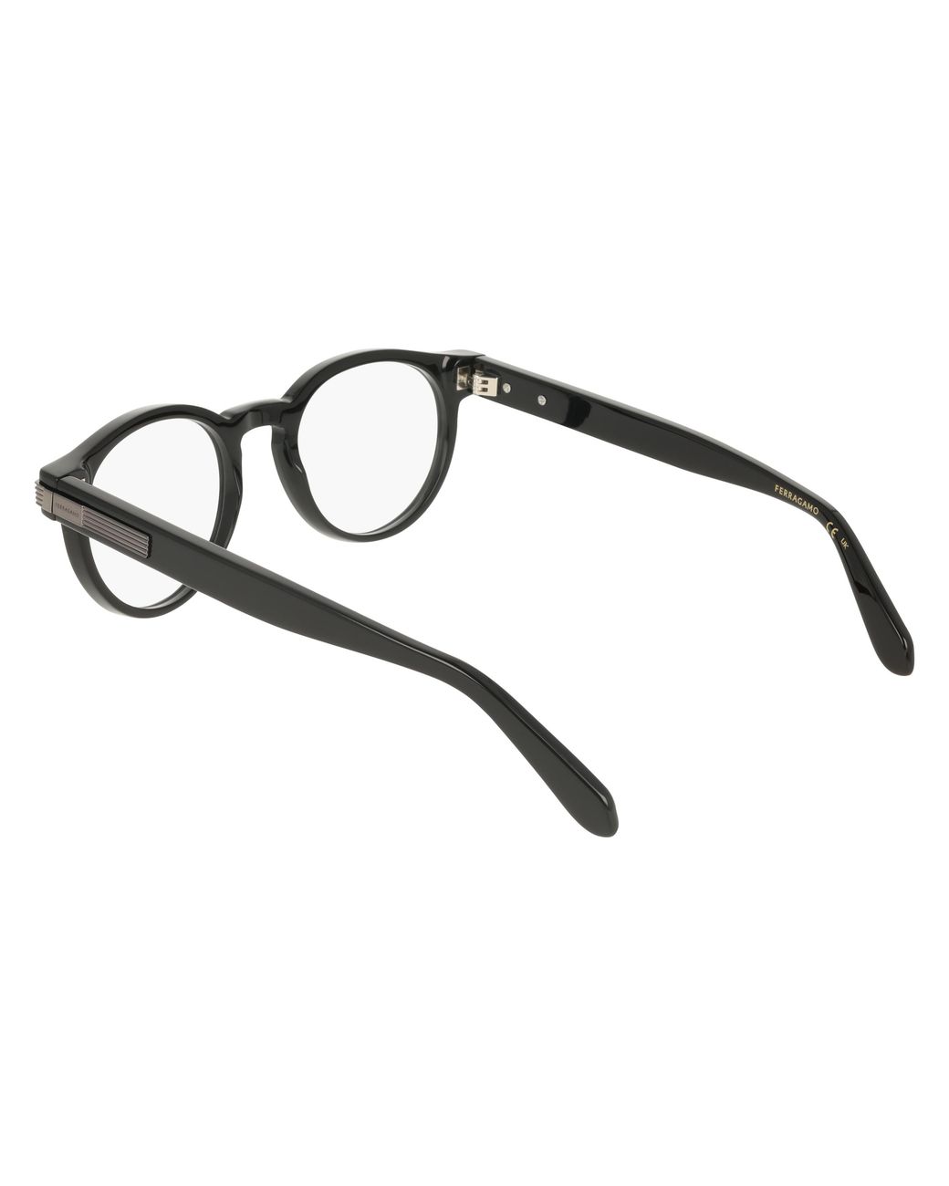 Ferragamo Black Sf3045 001 Optical Frames Acetate Geometric Normal for men