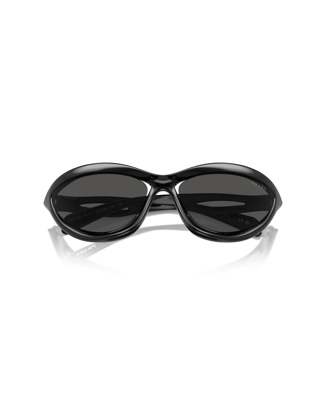 Prada Black Pr A23S 1Ab5S0 Sunglasses Nylon Cat Eye Normal