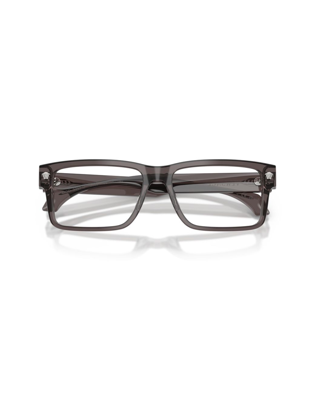 Versace Black Ve3391U 5542 Optical Frames Acetate Transparent Squared Normal for men