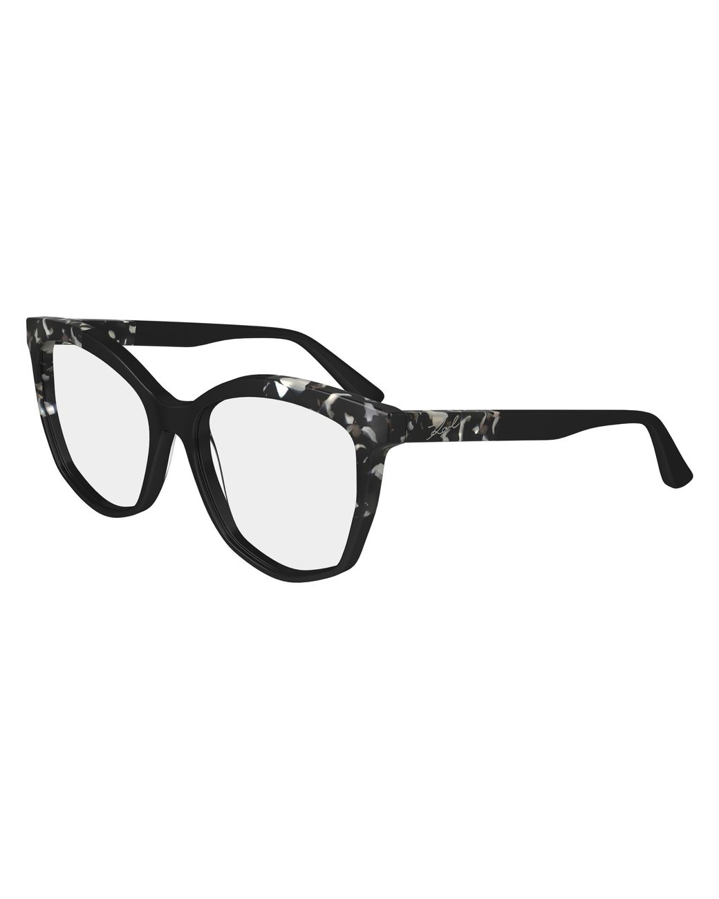 Karl Lagerfeld Black Kl6154 013 Optical Frames Acetate Squared Normal Normal