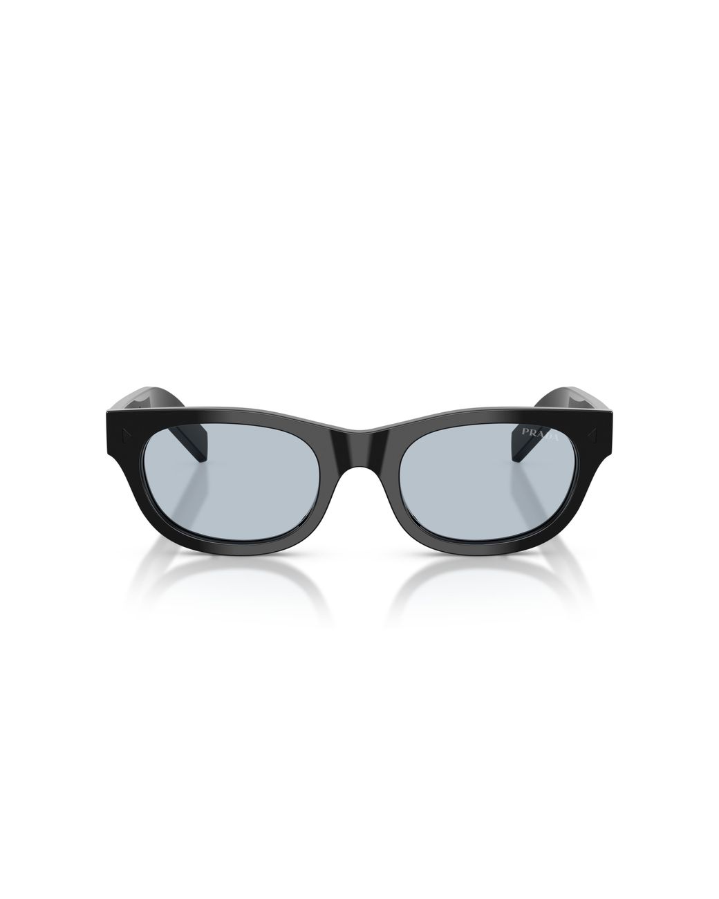 Prada Black Pr C09S 16K30W Sunglasses Acetate Cat Eye Normal for men