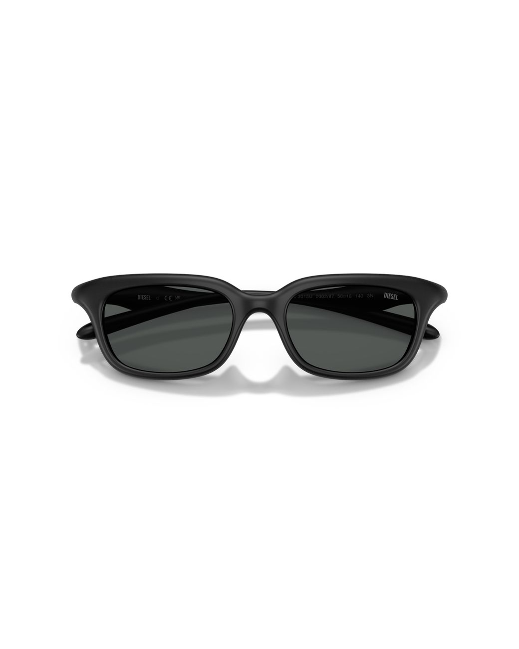 DIESEL Black Dl3013U 200287 Sunglasses Injected Squared Normal