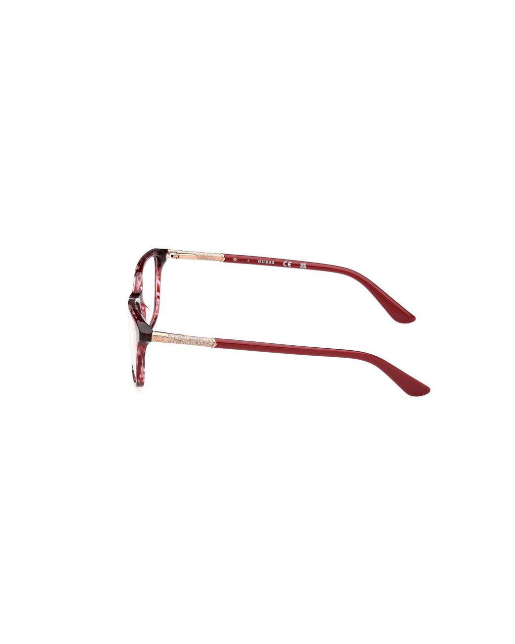 Guess Black Gu2658-N 066 Optical Frames Acetate Squared Normal
