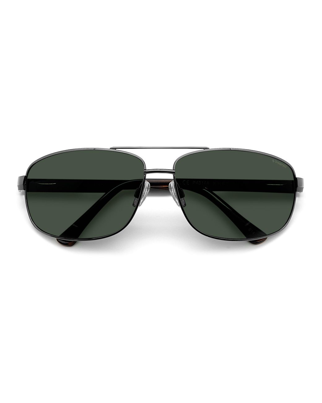 Polaroid Black P4314 Kih/Rc Sunglasses Metal Pilot Polarized for men
