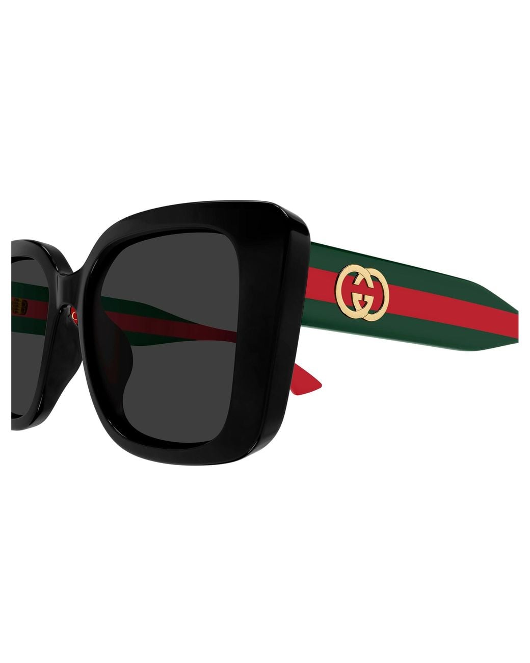 Gucci Black Gg2118Sa 001 Sunglasses Acetate Butterfly