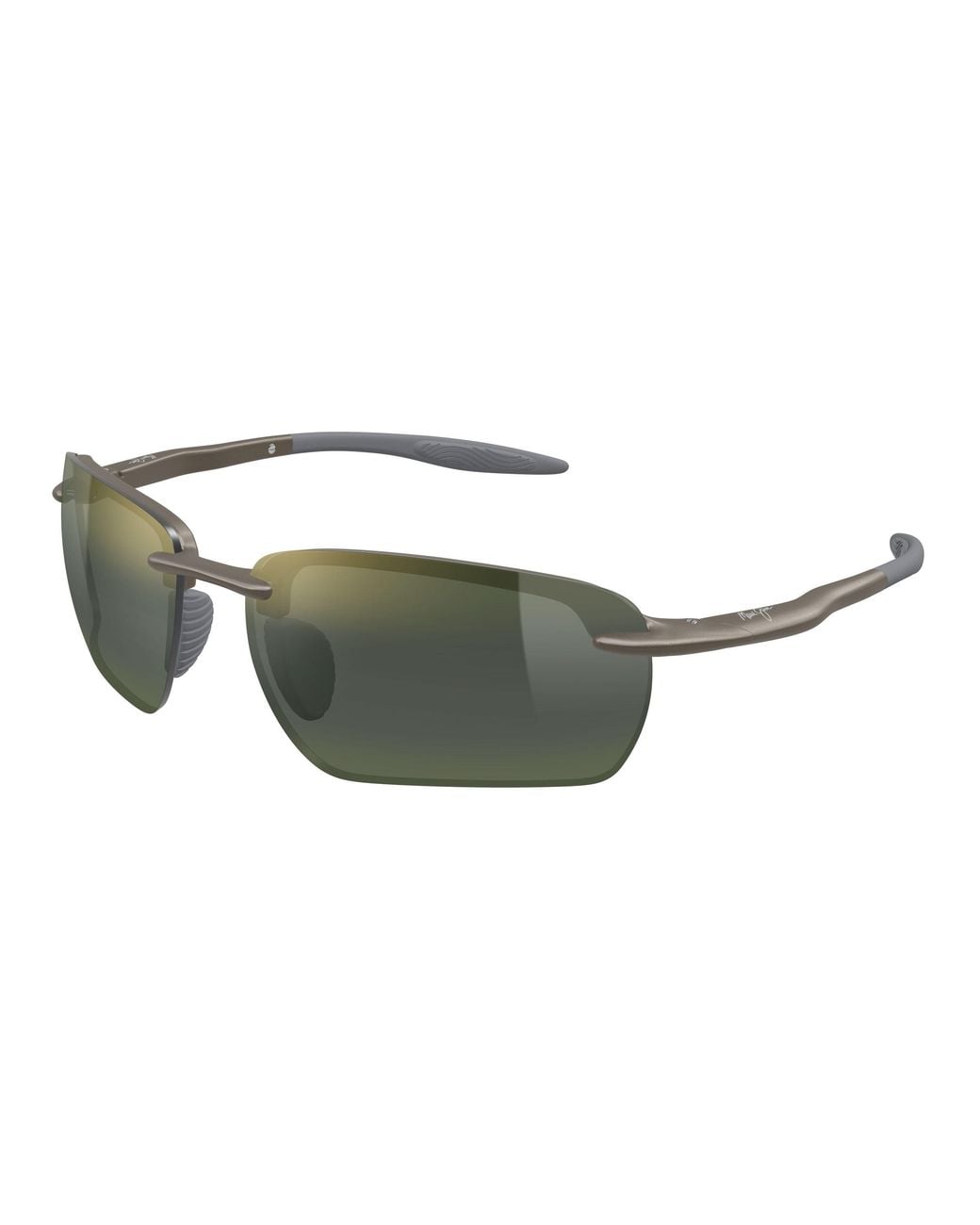 Maui Jim Black Mj0336S 003 Occhiali Da Sole Bio-Iniettato Verde Geometrica