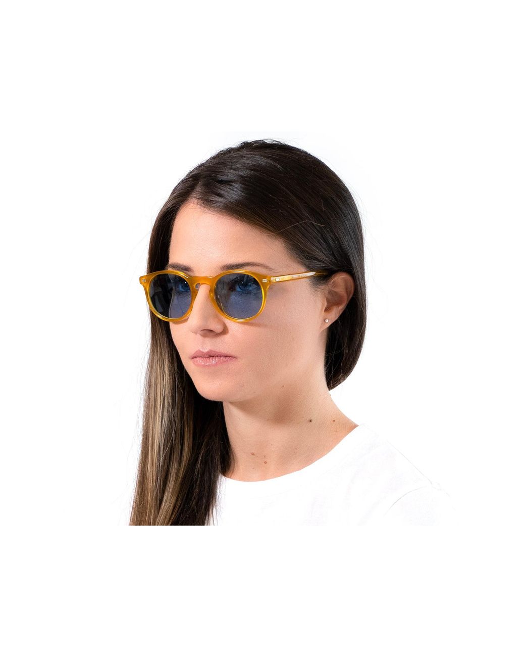 Xlab Blue Tasmania Sunglasses Acetate Light Pantos Polarized