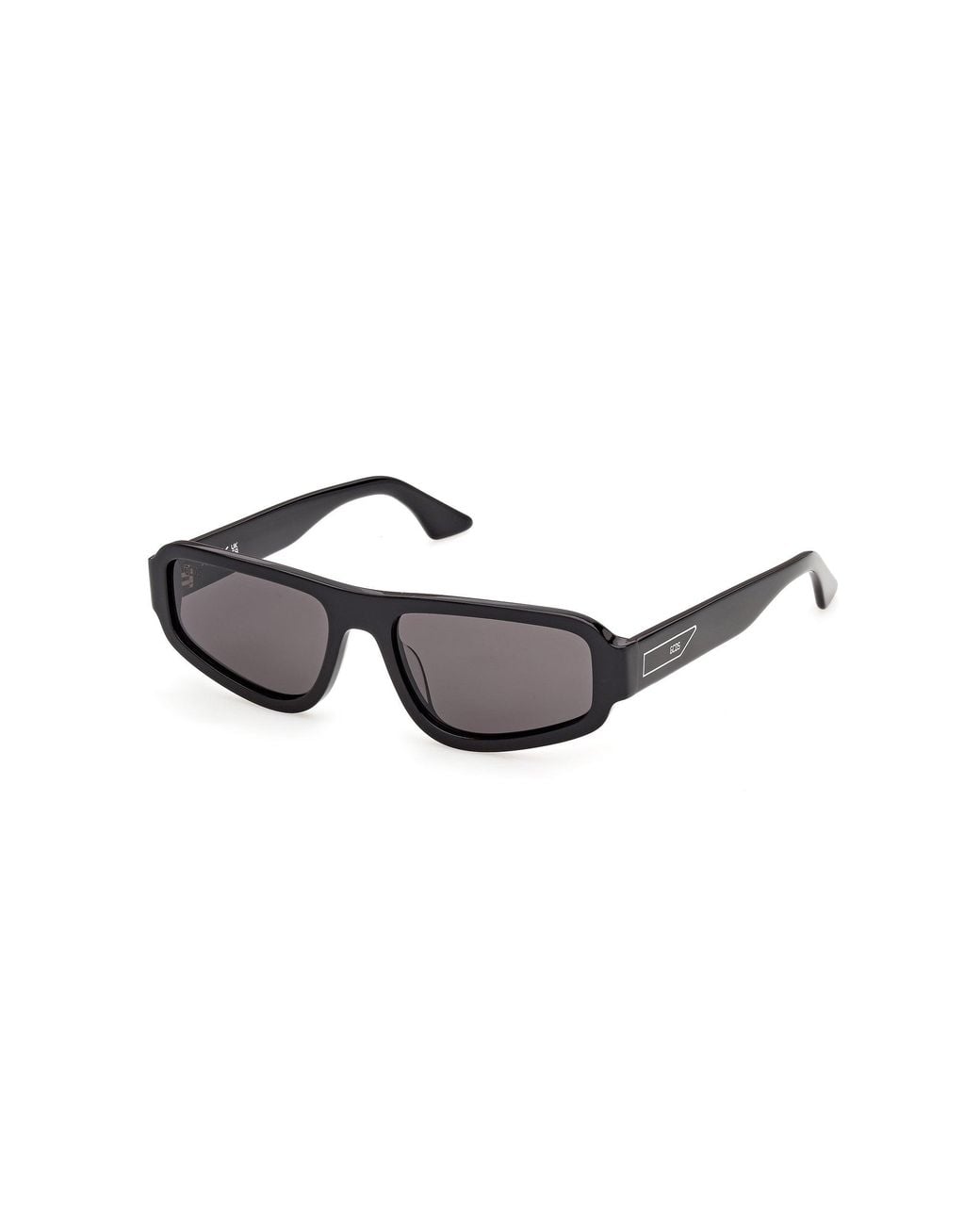 Gcds Black Gd0081 01A Sunglasses Acetate Smoke Squared Normal
