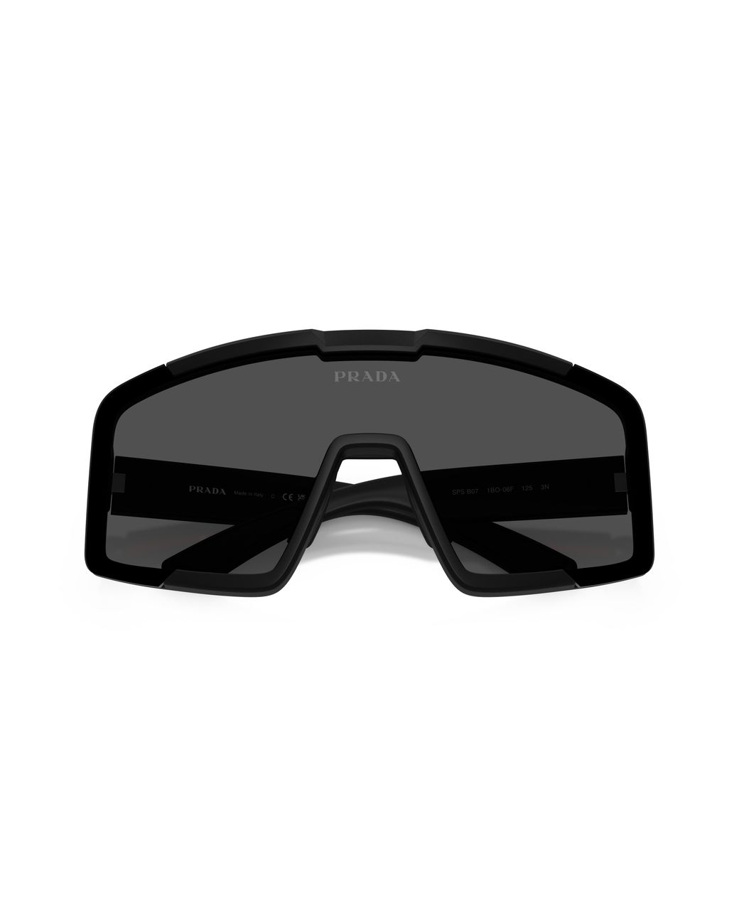 Prada Linea Rossa Black Ps B07S 1Bo06F Sunglasses Injected Geometric Normal for men