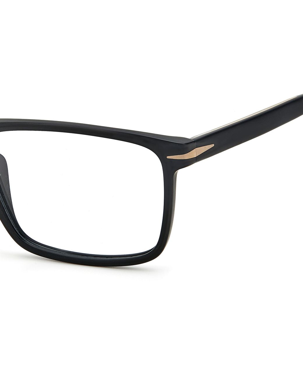 David Beckham Black Db 1020 003 Optical Frames Acetate Squared for men