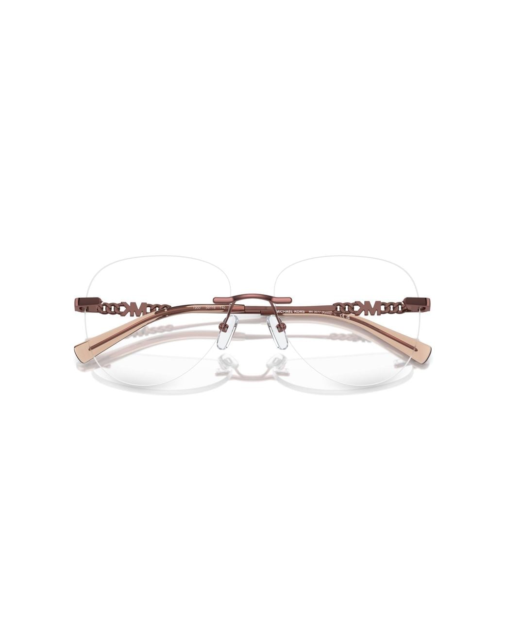 Michael Kors Black Mk3077 Kyoto 1900 Optical Frames Metal Round Normal