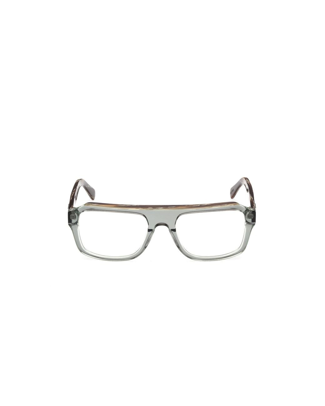 Guess Black Gu50451 96 Optical Frames Acetate Squared Normal for men