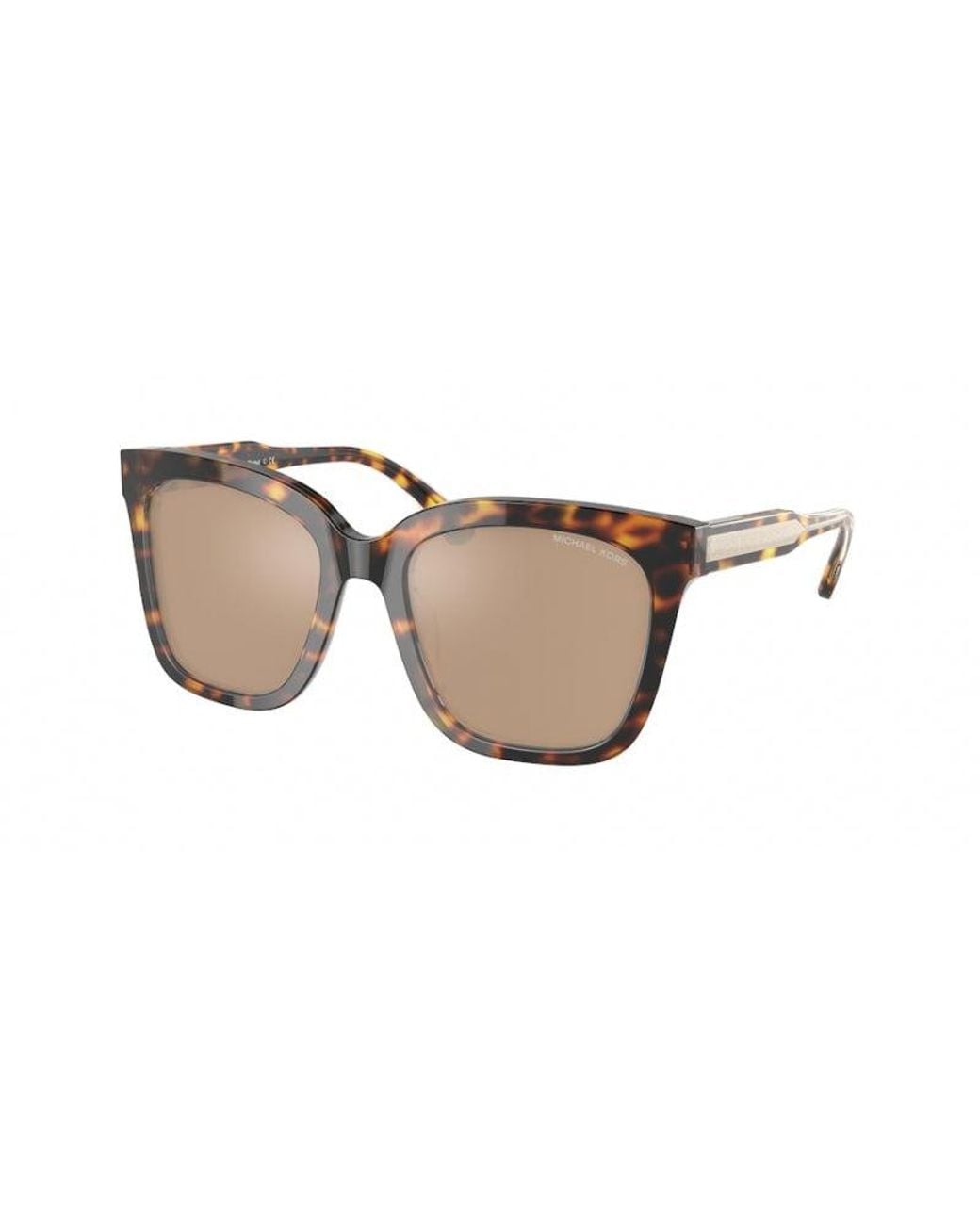 Michael Kors Black Mk2163 San Marino 31027P Sunglasses Plastic Squared Mirrored