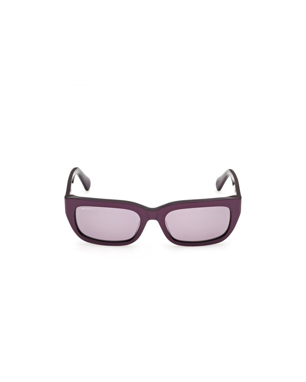 MAX&Co. Black Mo0175 83A Sunglasses Acetate Smoke Squared Normal