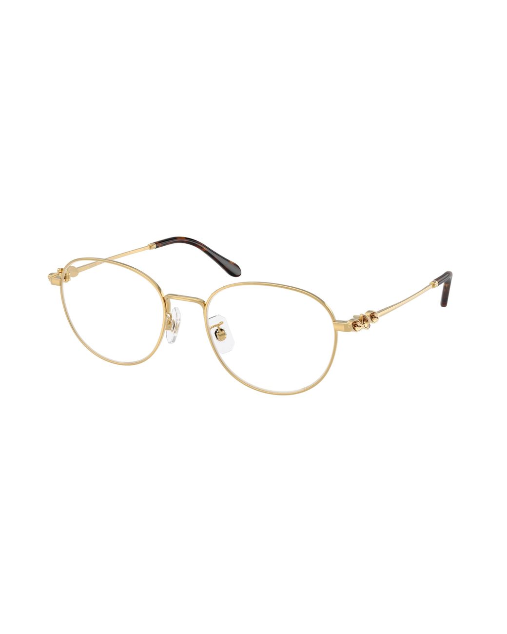 Swarovski Black Sk1042D 4037 Optical Frames Metal Transparent Pantos Normal