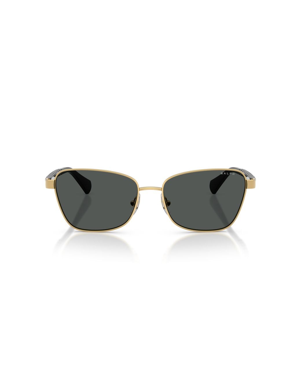 Ralph Lauren Black Ra4149 900487 Sunglasses Metal Geometric Normal Nuanced