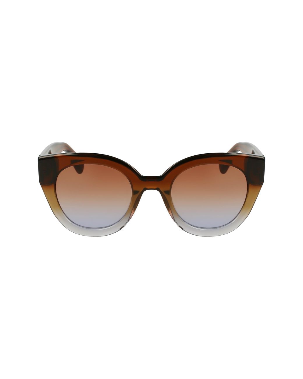 Longchamp Black Lo750S 208 Sunglasses Acetate Round Normal