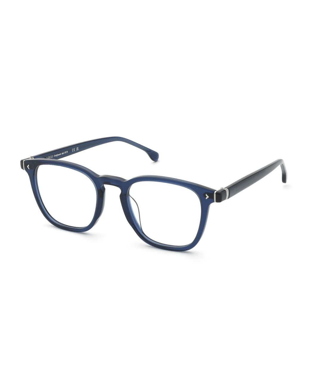 Lozza Black Vl4389 Pescara 3 0T31 Optical Frames Acetate Pantos for men