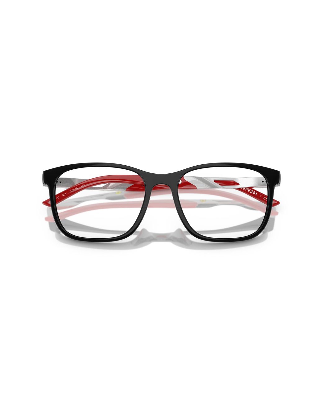 FERRARI SCUDERIA Black Fz8011U 501 Optical Frames Injected Pillow Normal