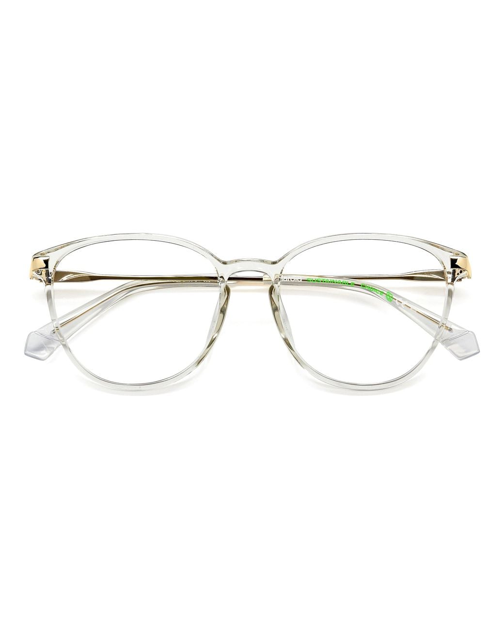 Polaroid Black Pld D489/G 900 Optical Frames Plastic Round