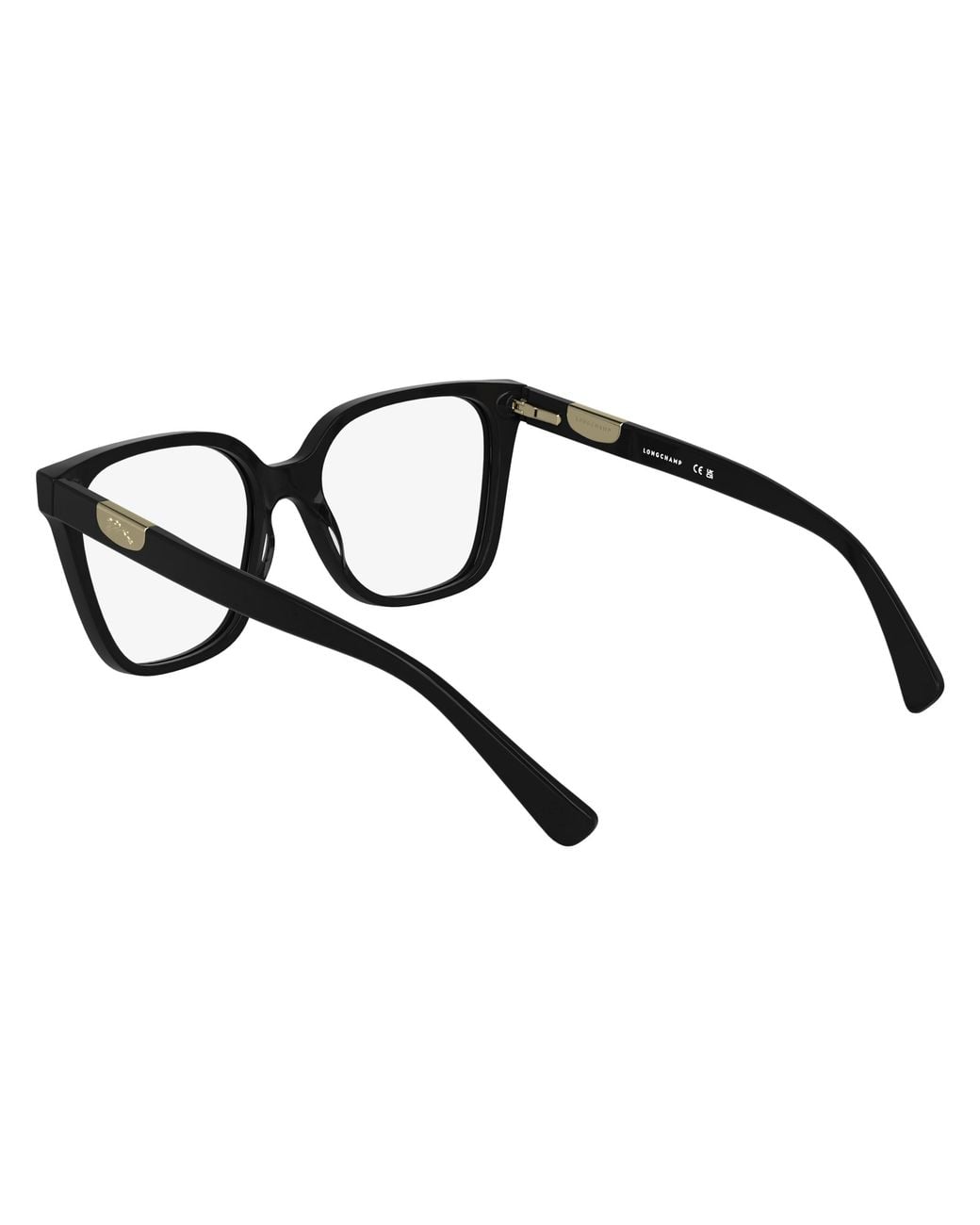 Longchamp Black Lo2765 001 Optical Frames Acetate Squared Normal