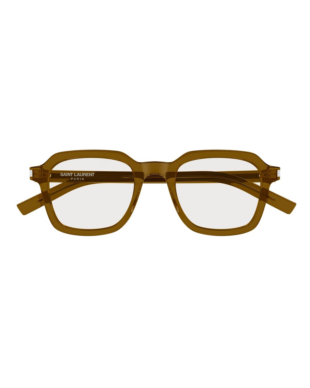 Saint Laurent Black Sl 715 Slim Opt 005 Optical Frames Acetate Transparent Squared