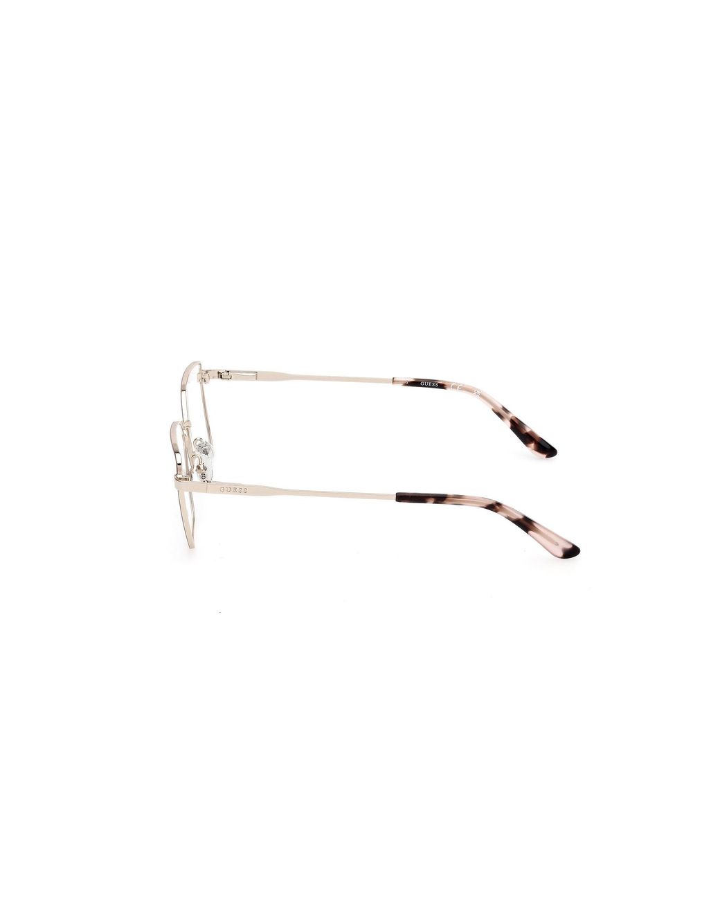 Guess Black Gu50168 059 Optical Frames Metal Geometric Normal