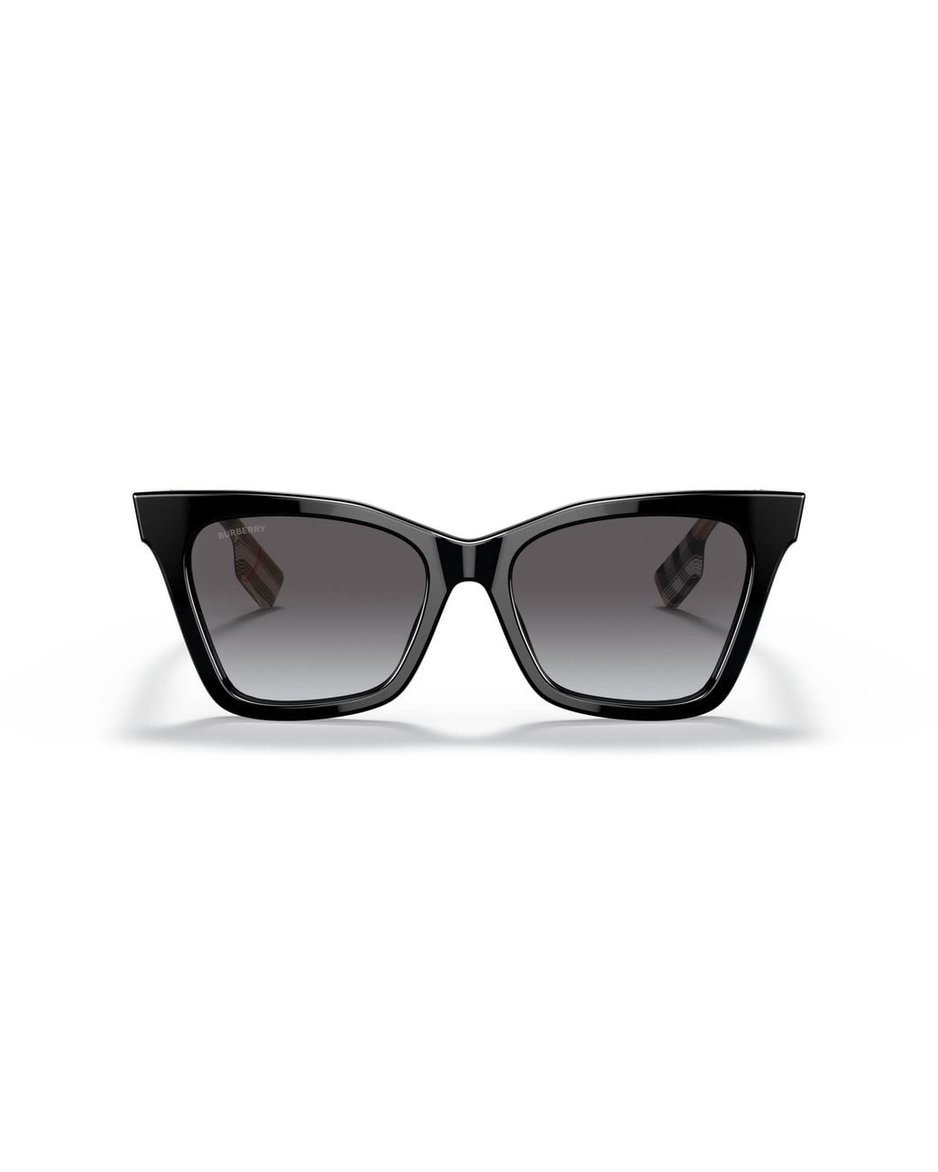 Burberry Black Be4346 Elsa 39428G Sunglasses Acetate Geometric Normal Shaded