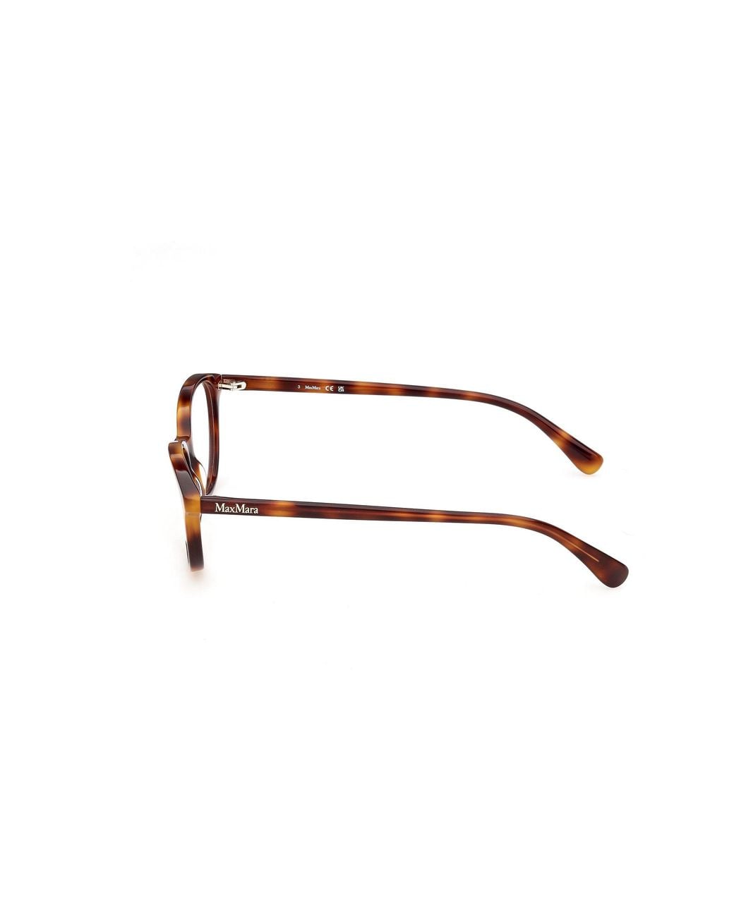 Max Mara Black Mm5265 52 Optical Frames Acetate Round Normal