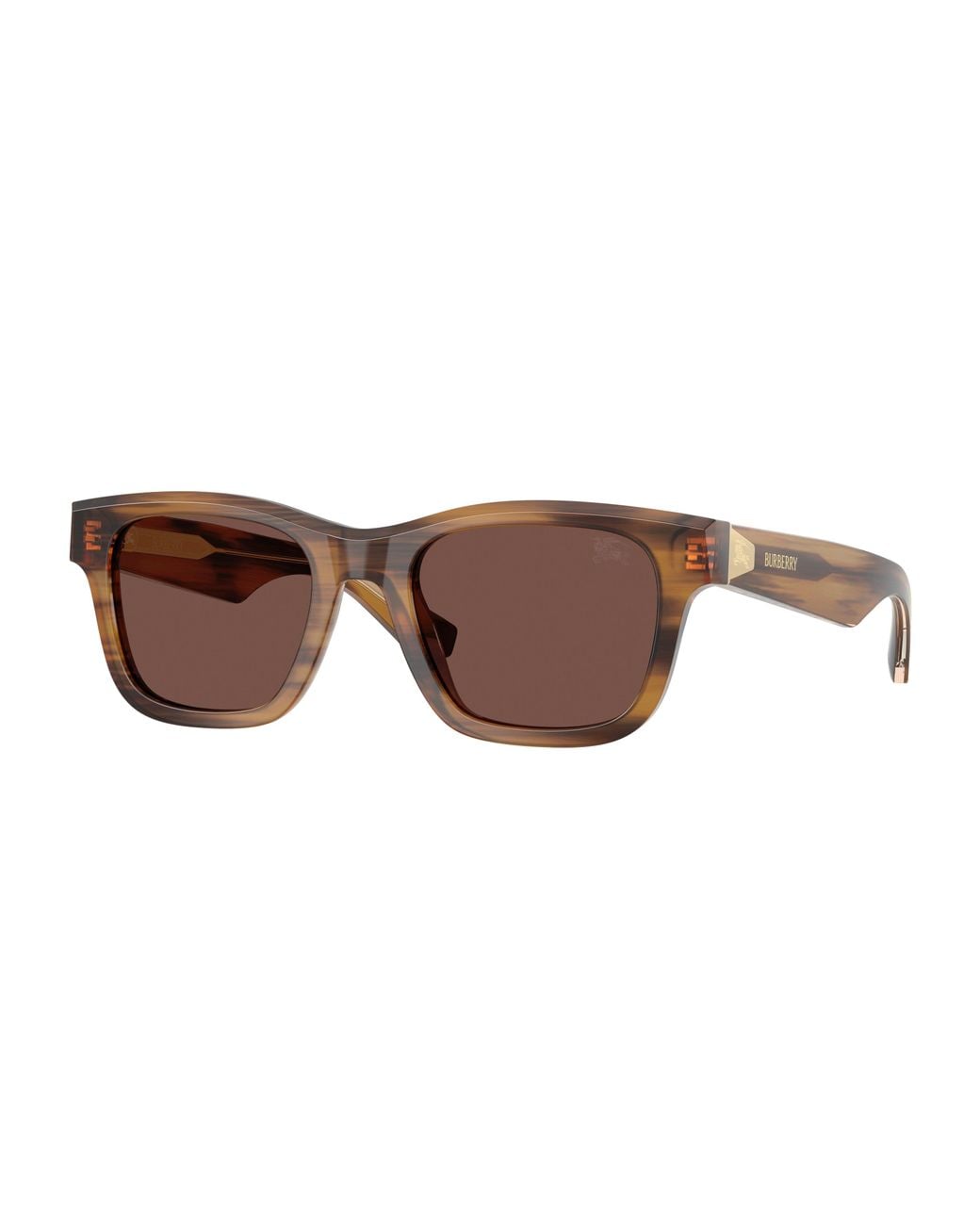 Burberry Black Be4504 425373 Sunglasses Acetate Squared Normal for men