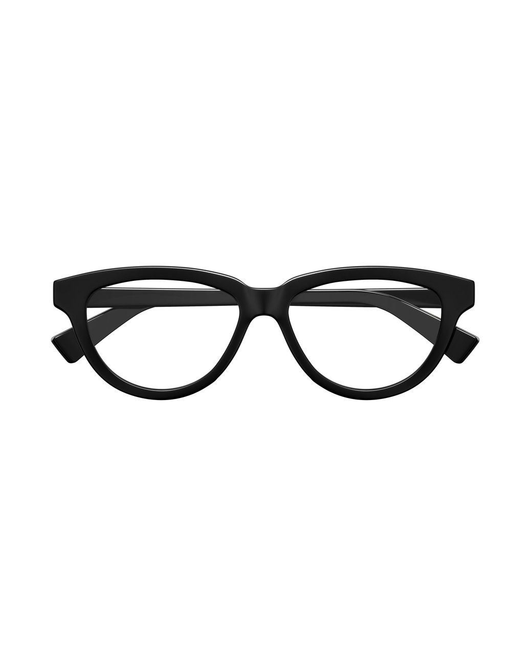 Bottega Veneta Black Bv1366O 001 Optical Frames Acetate Transparent Cat Eye