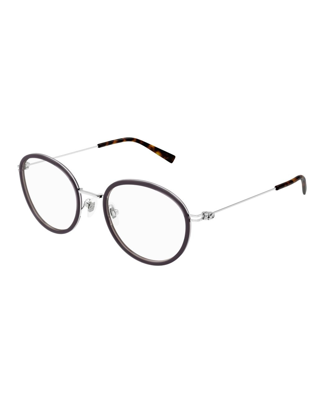 Gucci Black Gg1851Oa 007 Optical Frames Injected Transparent Round