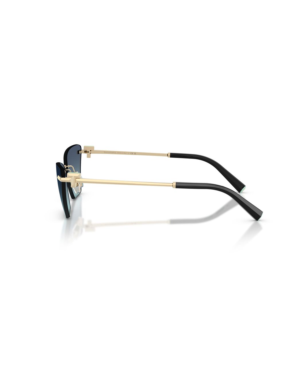 Tiffany & Co Black Tf3120 60219S Sunglasses Metal Butterfly Normal Nuanced