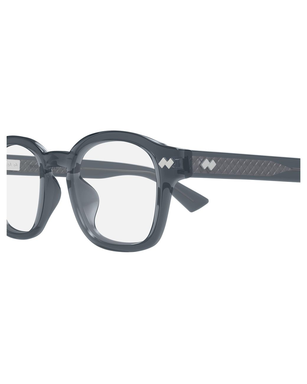 Bottega Veneta Black Bv1445Oa 003 Optical Frames Acetate Transparent Round