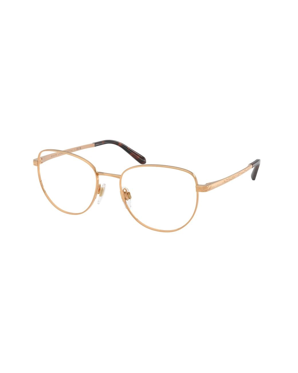 Ralph Lauren Black Rl5141 9153 Optical Frames Metal Transparent Round Normal