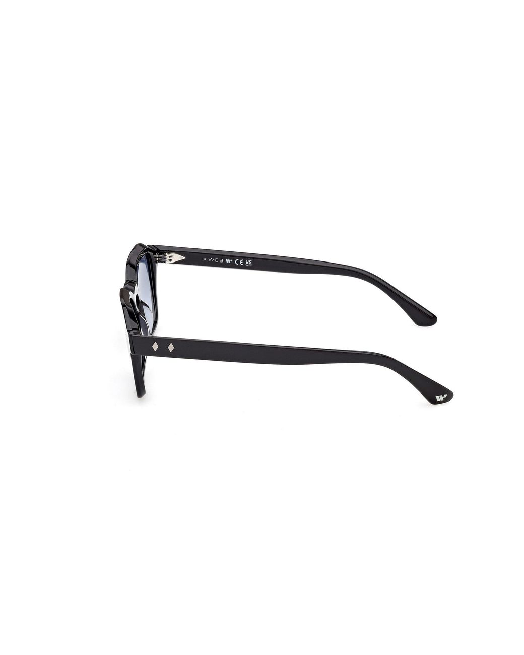 Web Black We0392 01W Sunglasses Acetate Squared Normal for men