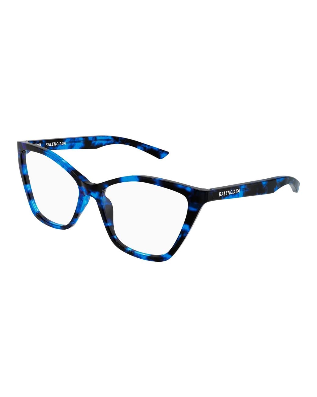 Balenciaga Black Bb0405O 005 Optical Frames Acetate Transparent Butterfly