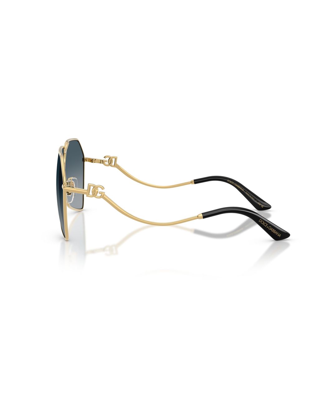 Dolce & Gabbana Black Dolce & Gabbana Dg2326 Aviator Sunglasses