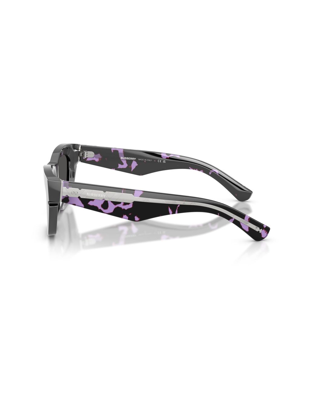 Burberry Black Be4454 415987 Sunglasses Acetate Cat Eye Normal