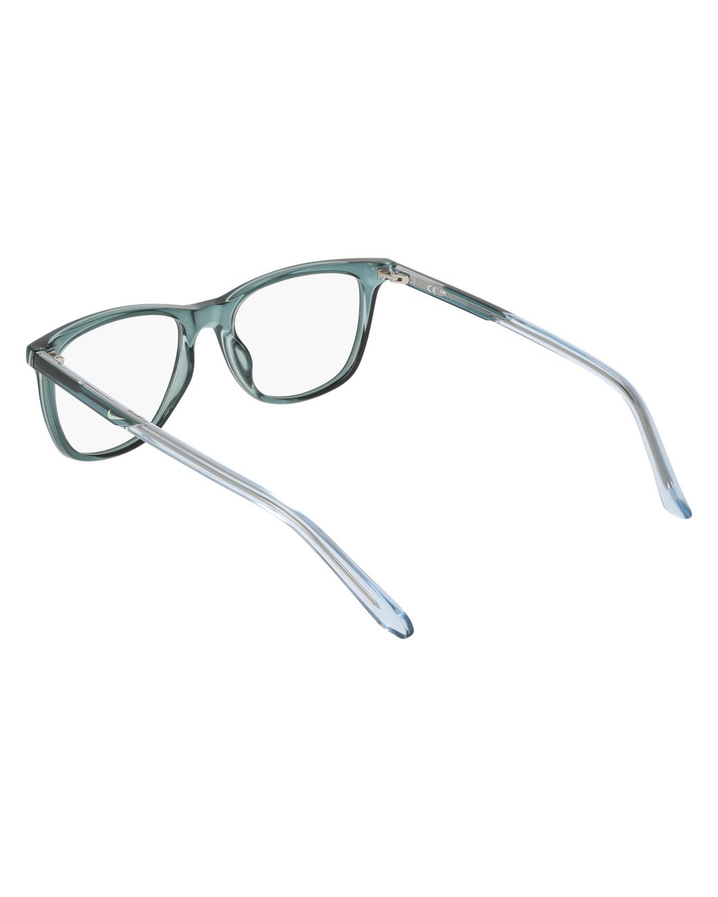 Nike Black 7132 447 Optical Frames Bio-Injected Squared Normal for men