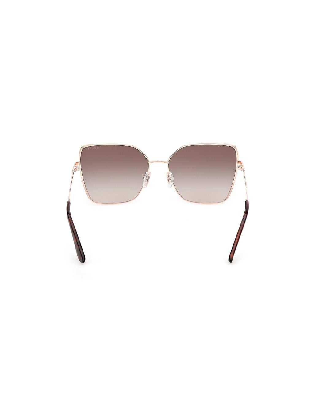 Guess Black Gu00192 28F Sunglasses Metal Butterfly Normal