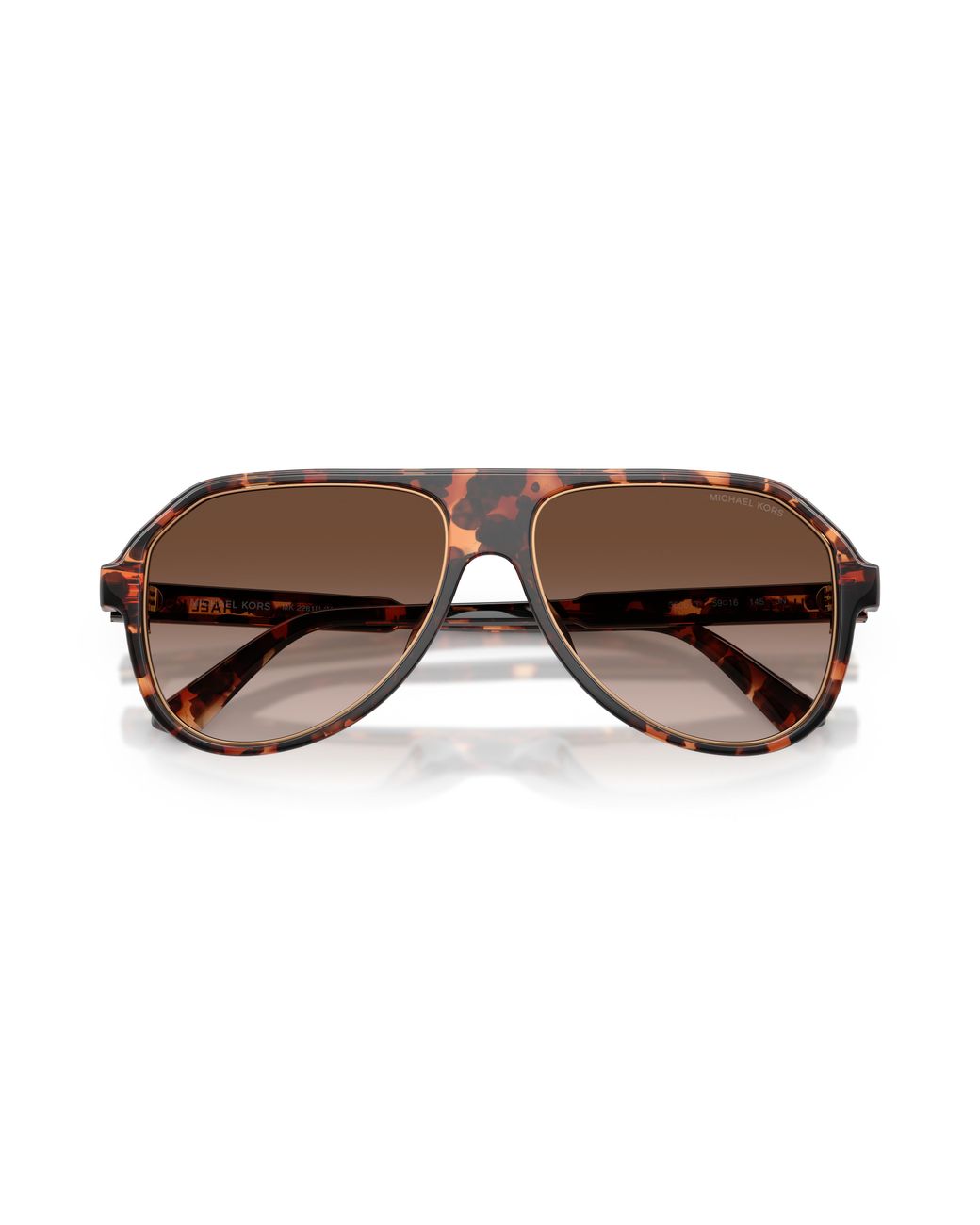 Michael Kors Black Mk2281U Molokai 300613 Sunglasses Injected Pilot Normal Nuanced for men