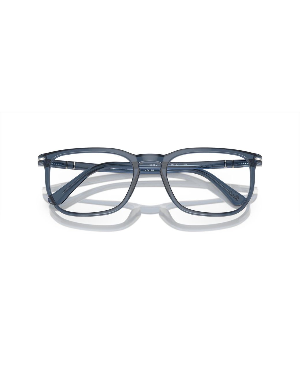 Persol Black Po3339V 1197 Optical Frames Acetate Transparent Squared Normal