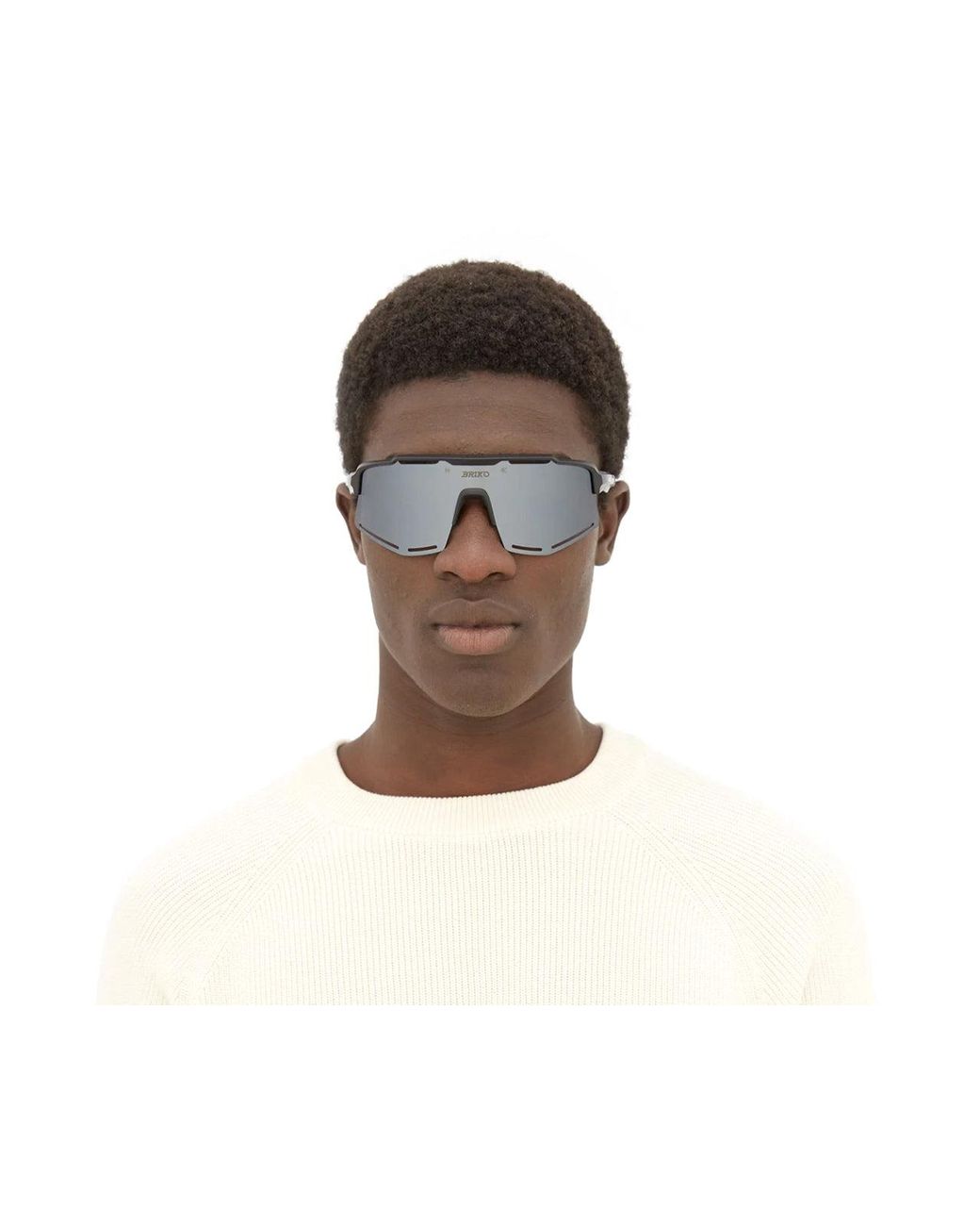 Briko Black 1G5 Komi A01 Sunglasses Nylon Geometric Normal
