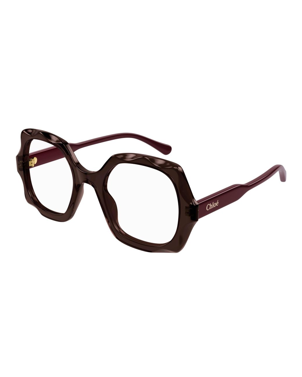 Chloé Black Ch0228O 002 Optical Frames Acetate Transparent Squared