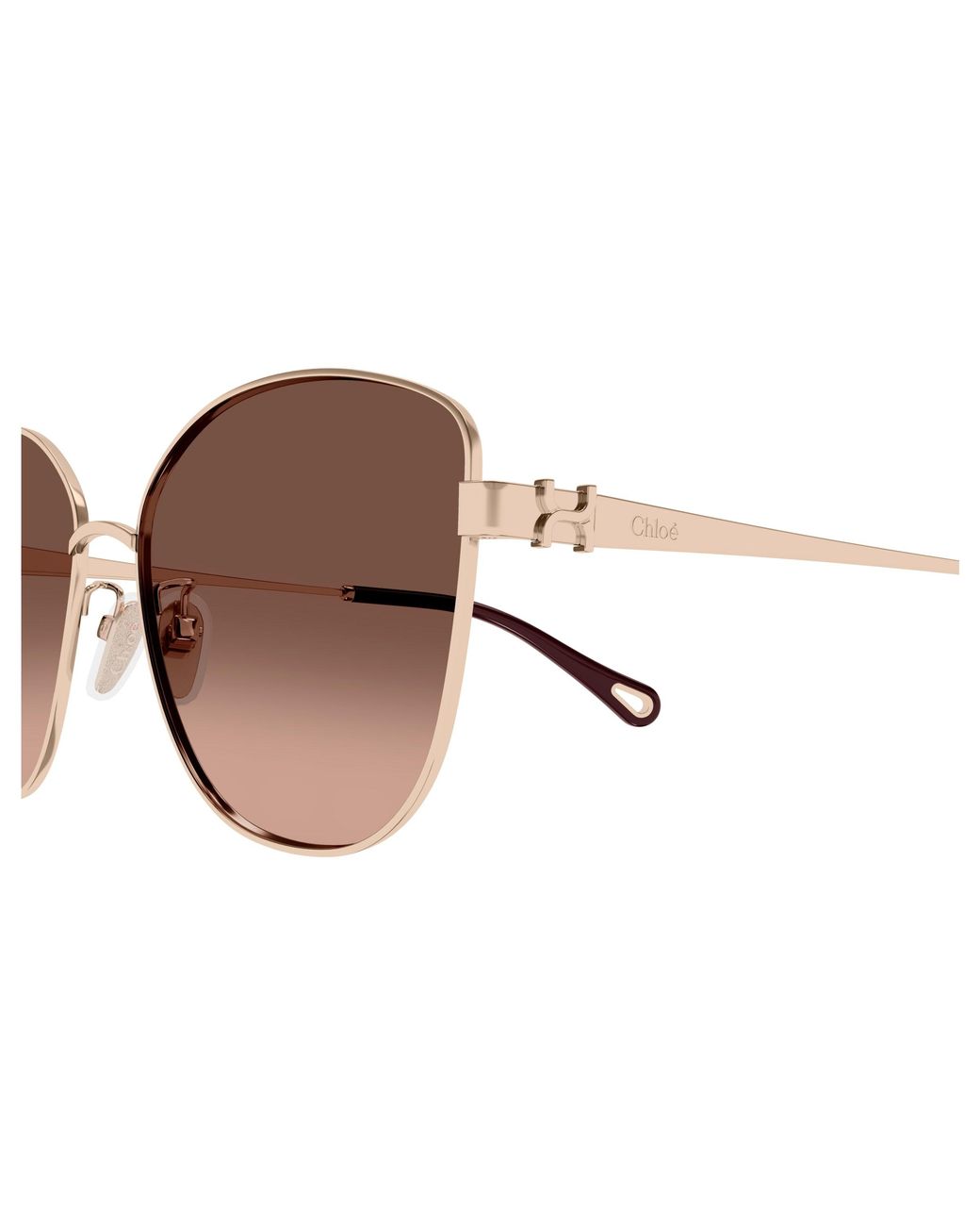 Chloé Black Ch0306Sk 002 Sunglasses Metal Squared