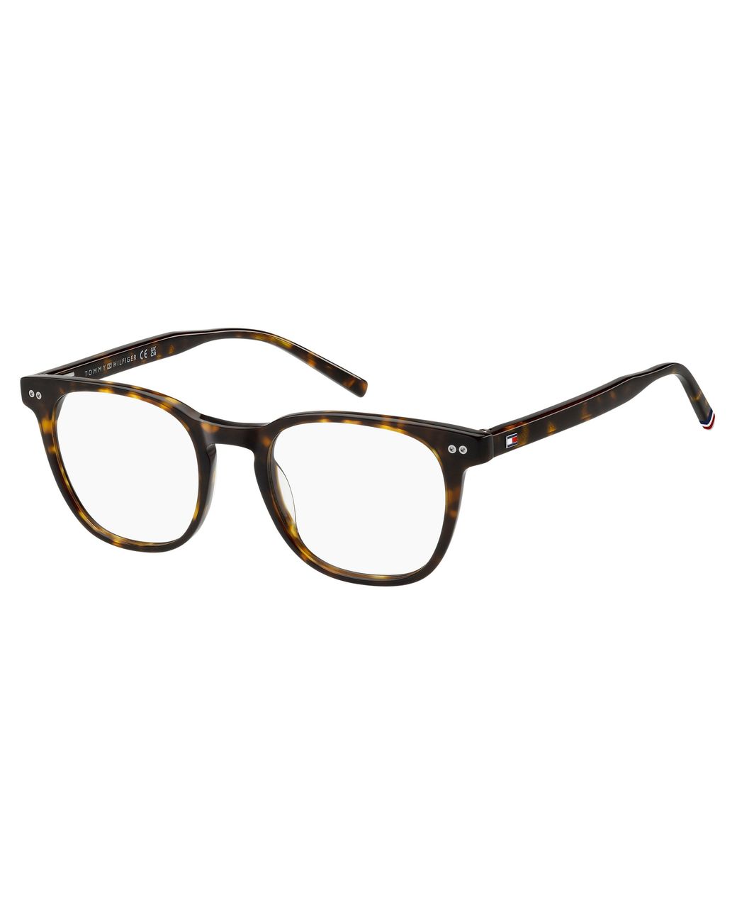 Tommy Hilfiger Black Th 2187 086 Optical Frames Acetate Squared Normal for men